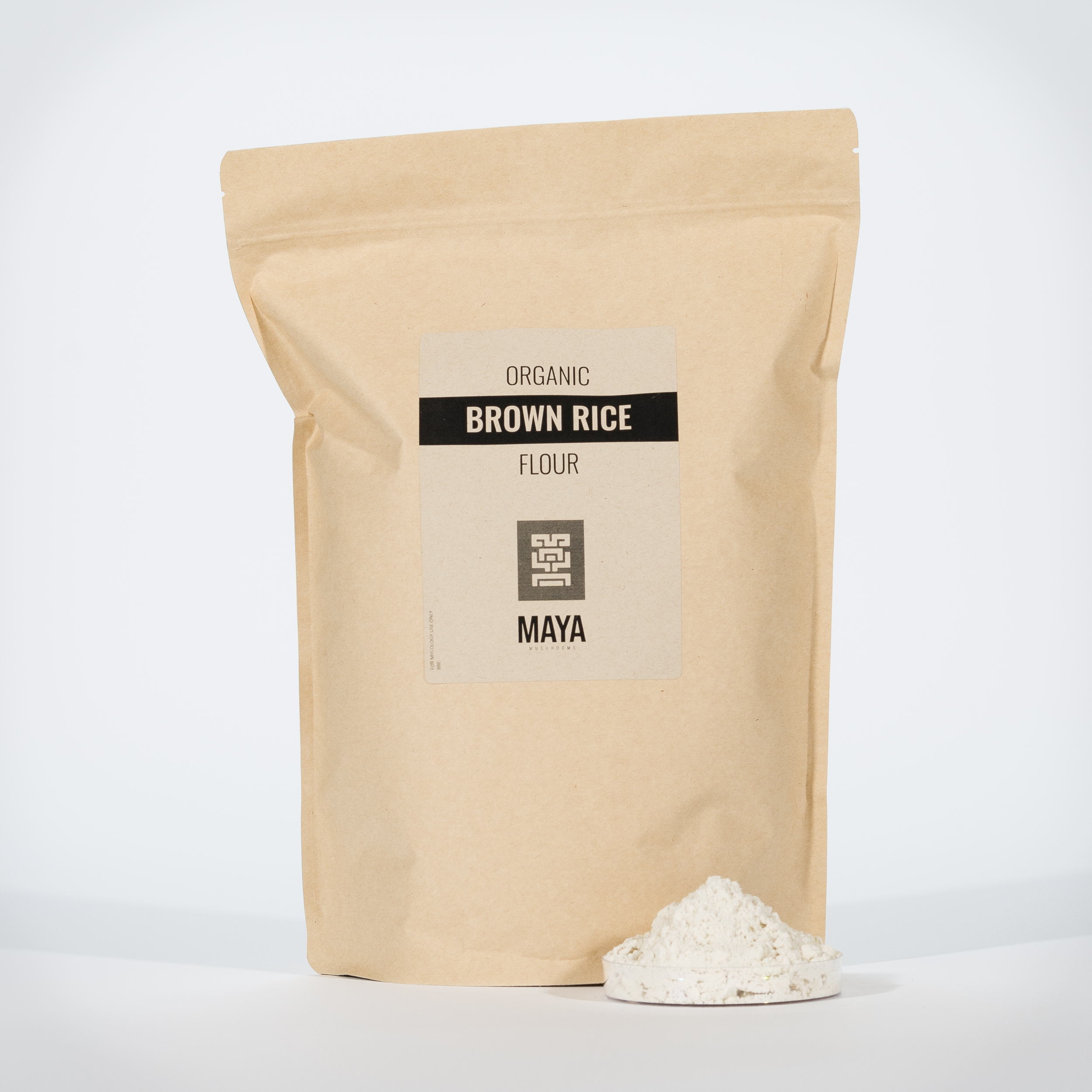 Organic Brown Rice Flour in Pouch - Front