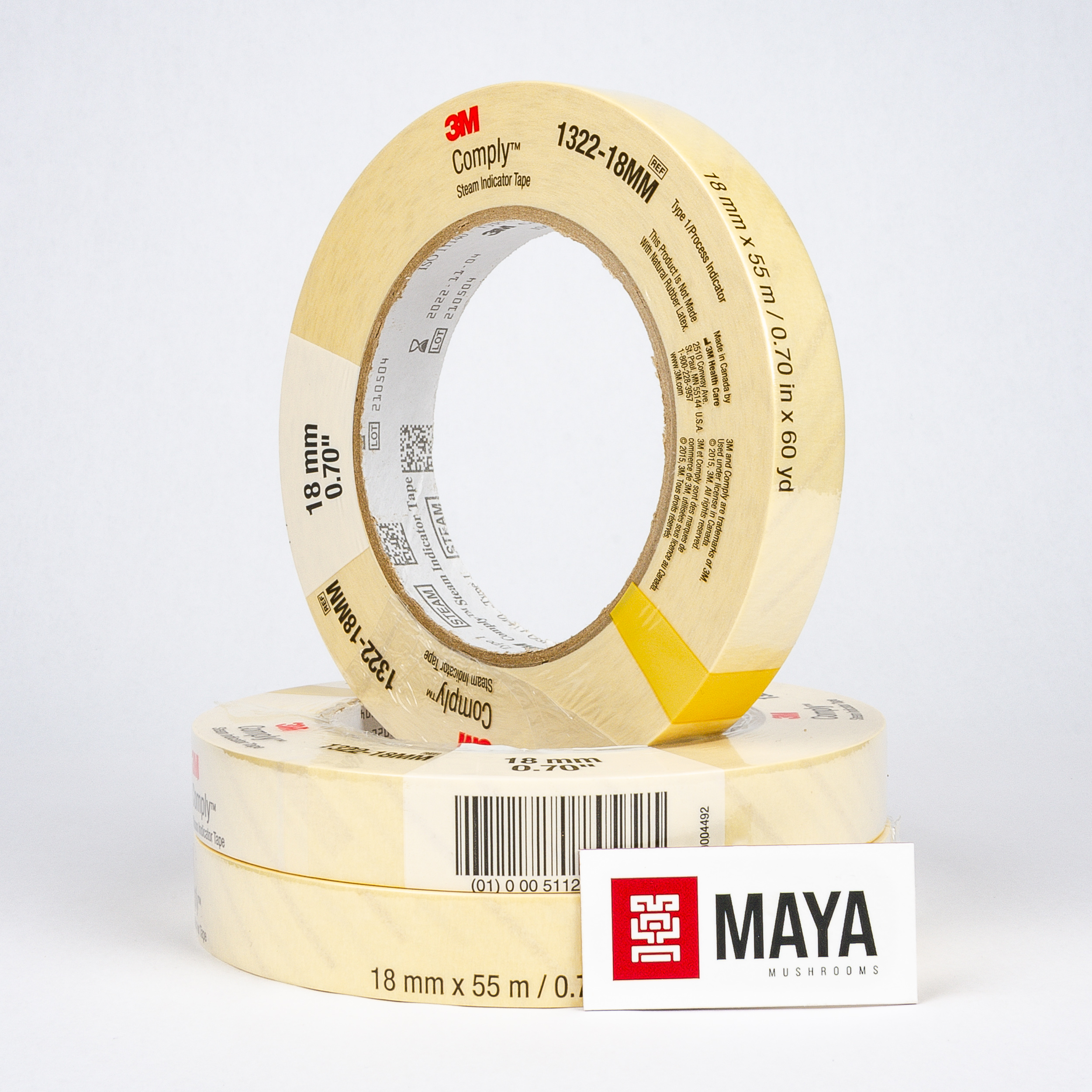 Autoclave Sterilisation Indicator Tape - Twisted