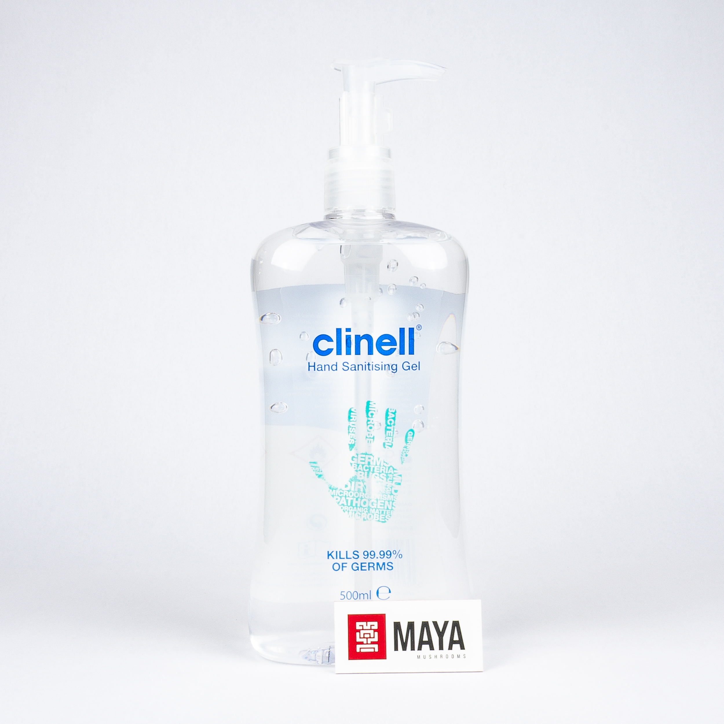 Clinell Hand Sanitiser Bottle - 500ml Front