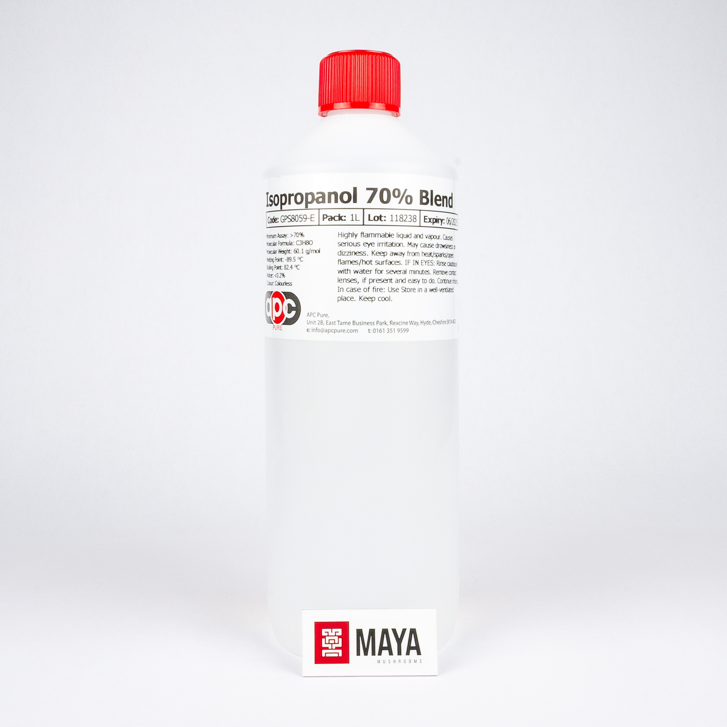 Isopropanol Alcohol 70% 1 litre