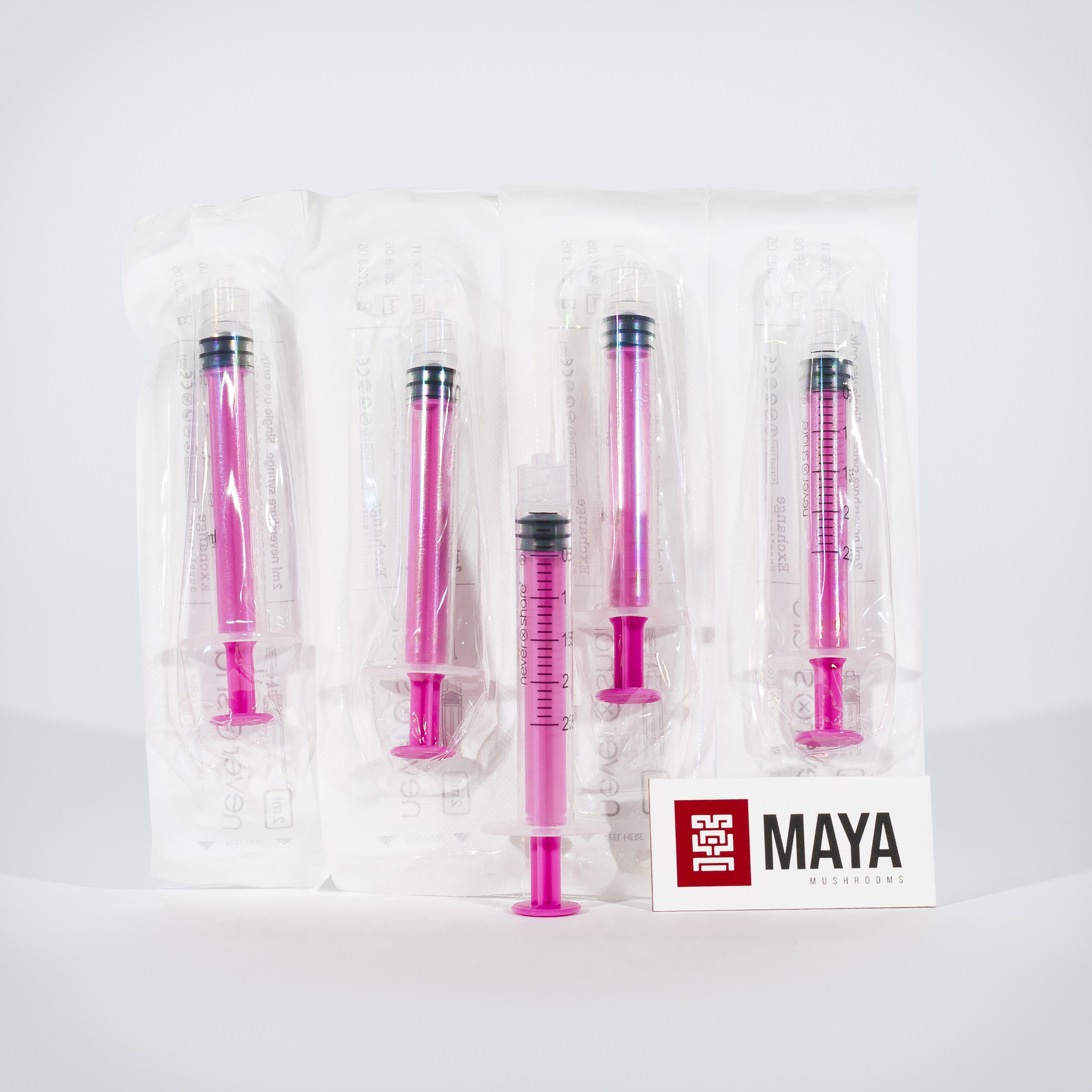 2ml syringes in packets